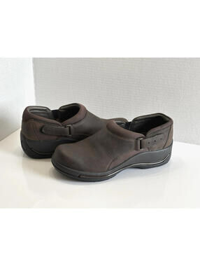 Dansko Professional Clogs Women's 10/41 Antique Brown Oiled Leather Comfy Shoes